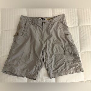 Mountain Khakis Gray Cargo Shorts